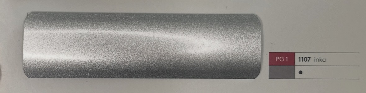 Alu-Jalousie 25 mm Metallic — Lamellenfarbe inka (Nr. 1107)