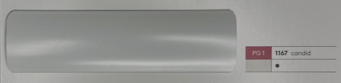 Alu-Jalousie 25 mm in Weiss & Perle