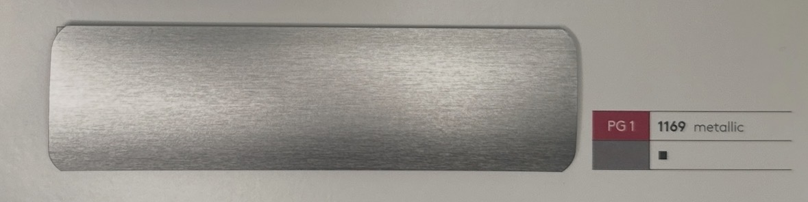 Alu-Jalousie 25 mm Metallic — Lamellenfarbe metallic (Nr. 1169)