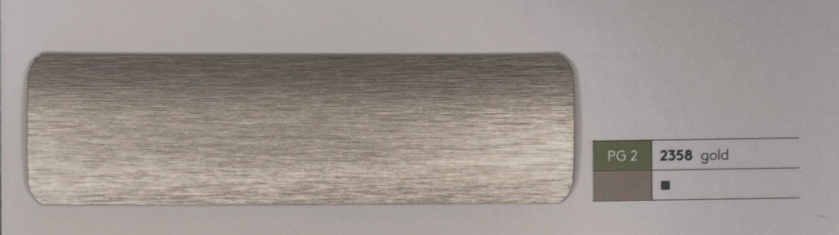 Alu-Jalousie 25 mm in Goldtönen