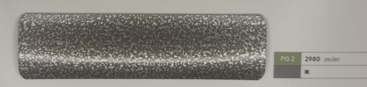 Alu-Jalousie 25 mm Holzoptik — Lamellenfarbe zeder (Nr. 2980)