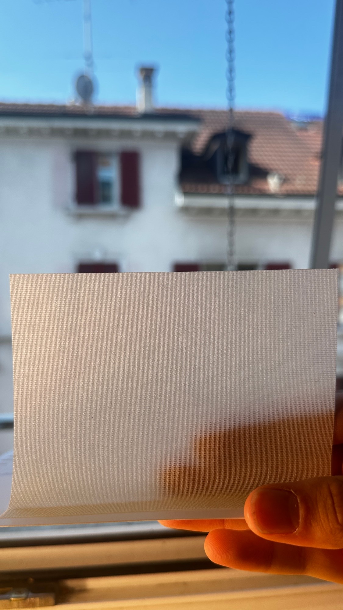 Rollo E502 · beige transparent