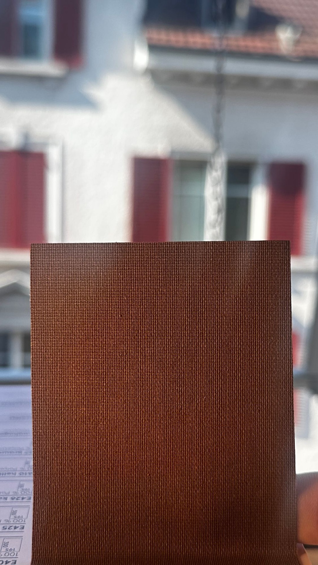 Vertikallamellen E427 · braun