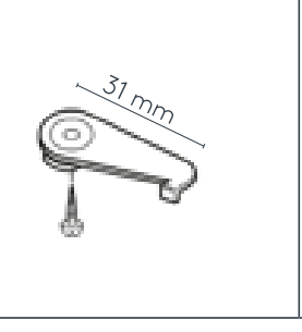 Deckenspanner Ersatzteil