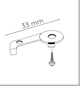 Deckenspanner Ersatzteil