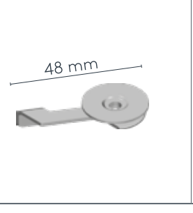 Deckenspanner Ersatzteil
