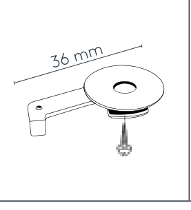 Deckenspanner Ersatzteil