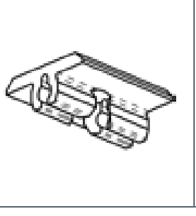 Deckenclip 712 NANO Ersatzteil