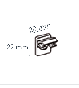Wandclip Ersatzteil