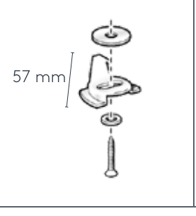 Deckenspanner Ersatzteil