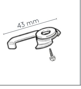 Deckenspanner Ersatzteil