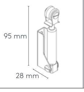 Schnurspanner 4263 Ösengleiter Ersatzteil