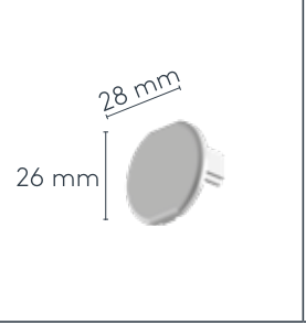 Enddeckel 464 RONDO Ersatzteil