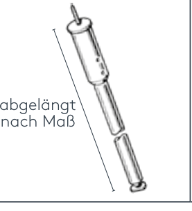 Deckenhänger einläufig Ersatzteil