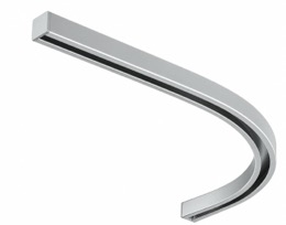 Schleuderschiene 455 TOP in Aluminium