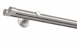 Schleuderschiene 465 ROUND in Silber