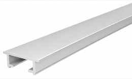 Einputzschiene HM105 INLINE in Aluminium