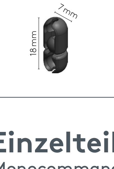 Abrissglied für für Kette 3,2 x 4 mm (kindersicher) Ersatzteil