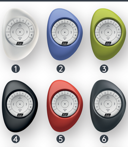 Pebble® Mehrkanalhandsender 6-Kanal (mit Pebbleschale) Ersatzteil