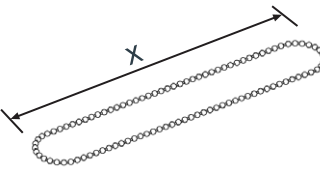 Endloskette Kugel Ø 4,5 x 6 mm. Ersatzteil