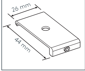 Deckenträger mit Schraube Ersatzteil