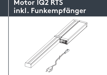 Motor IQ2 RTS inkl. Funkempfänger Ersatzteil