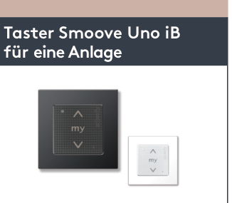 Taster Smoove Uno iB (für eine Anlage) Ersatzteil