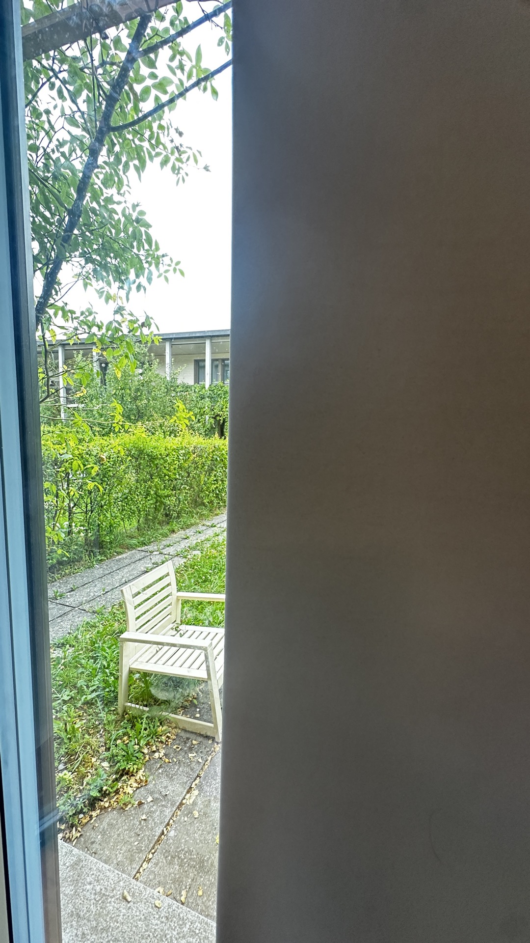 Verdunkelungsvorhang Dark Shield in Hellgrau — Am Fenster